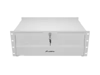 Lanberg AK-2004-S | 19" Drawer 4U, max load capacity up to 90 kg, 4 point assembly | 48.26 x 36 x 17.6 cm | Gray – pilt 5