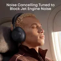 Anker Soundcore Headphones | Space 2 | Over-ear | Microphone | Jet Black | Noise canceling