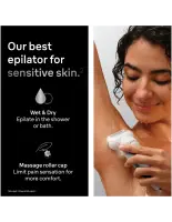 Braun Silk-épil 9 SES9-030 | Epilator | Operating time (max) 50 min | Number of power levels 2 | Wet & Dry | White/Silver – pilt 4