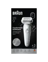 Braun Silk-épil 9 SES9-030 | Epilator | Operating time (max) 50 min | Number of power levels 2 | Wet & Dry | White/Silver – pilt 6