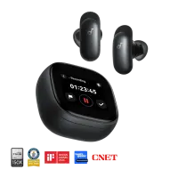 Anker Soundcore Wireless Earbuds | Liberty 5 Pro Max | Bluetooth | In-Ear | Microphone | Black | Noise canceling | Noise reduction