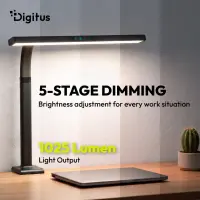 Digitus LED Desk Lamp, 50 cm, Black | DA-90490 | 1025 lm | 7 W | 3000-6500 K | Warm to cold white light | LED lamp | 10 V – pilt 7