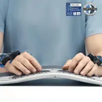Logitech ERGO K860 klaviatuur Kontor RF juhtmeta ühendus + Bluetooth QWERTY US rahvusvaheline Grafiit – pilt 2