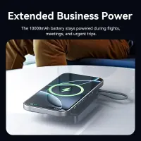 POWER BANK WRL 10000MAH 35W/GREY FKHH0 VENTION – pilt 2