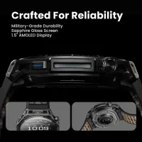 Amazfit Balance 3 3,81 cm (1.5") AMOLED 51 mm Digitaalne 480 x 480 pikslit Puutetundlik ekraan Roostevaba teras WiFi GPS (satelliit) – pilt 9
