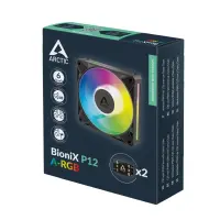 ARCTIC BioniX P12 A-RGB Arvuti korpus Ventilaator 12 cm Must 1 tk – pilt 3