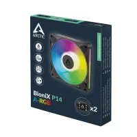 ARCTIC BioniX P14 A-RGB Arvuti korpus Ventilaator 14 cm Must 1 tk – pilt 13