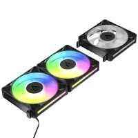 ARCTIC BioniX P12 A-RGB Arvuti korpus Ventilaator 12 cm Must 3 tk – pilt 20
