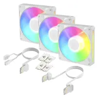 ARCTIC BioniX P14 A-RGB Arvuti korpus Ventilaator 14 cm Valge 3 tk – pilt 17