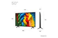 LG NanoCell AI 50NANO80A6B teler 127 cm (50") 4K Ultra HD Nutiteleri funktsioon WiFi Must – pilt 9