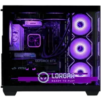 LORGAR Gaming PC Advanced A201 Ryzen 5 7500F RTX 5060 Ti Black – pilt 2