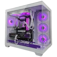 LORGAR ADVANCED A201 - AMD 7500F 6C/12T, 240 AIO, NVIDIA RTX 5060Ti 16GB, 32GB@6400mhz, 1TB SSD NVME, 750W PSU, White, 3Y