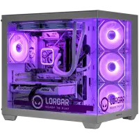 LORGAR Gaming PC Advanced A201 Ryzen 5 7500F RTX 5060 Ti White – pilt 4