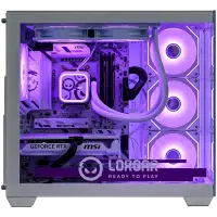 LORGAR Gaming PC Advanced A201 Ryzen 5 7500F RTX 5060 Ti White – pilt 7