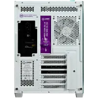 LORGAR Gaming PC Advanced A201 Ryzen 5 7500F RTX 5060 Ti White – pilt 8