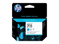 HP 3x 711 ink Cyan DJ T120 520