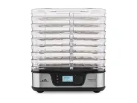 ETA Food dryer | ETA930190000 Secca Premium | Power 380 W | Number of trays 8 | Temperature control | Integrated timer | Silver – pilt 4