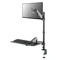 PC ACC SIT-STAND WORKSTATION/17-32&amp;quot; DS90-325BL1 NEOMOUNTS