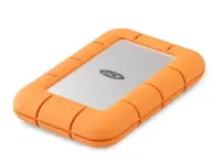 External SSD LACIE 4TB USB-C Write speed 2000 MBytes/sec Read speed 2000 MBytes/sec STMF4000400
