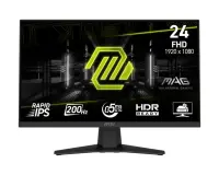 LCD Monitor MSI MAG 244F 23.8&amp;quot; Gaming Matte Panel IPS 1920x1080 16:9 200Hz 0.5 ms Colour Black…