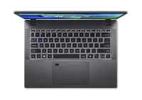 Acer TravelMate | TMP214-55-G2-TCO | Grey | 14 " | WUXGA | Intel Core 5 | 120U | 16 GB | Solid-state drive capacity 512 GB | Intel Iris Xe Graphics | Windows 11 Pro Education | Keyboard language Swedish | Keyboard backlit | Warranty 36 month(s) – pilt 3