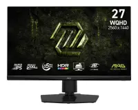 LCD Monitor MSI 27 " 2560 x 1440 pixels Wide Quad HD Native aspect ratio 16:9 LED Flat MAG272QPFE20