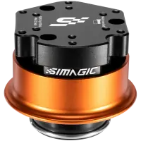 SIMAGIC Quick Release Wheel Adapter, CNC‑machined aluminium