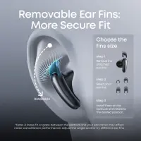 Anker Soundcore True Wireless Earphones | Liberty Buds | Bluetooth | Semi-in-ear | Microphone | Black | Noise canceling | Noise reduction – pilt 5