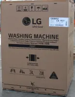 SALE OUT. LG F2X50S8TLB Washing Machine, Front Load, Capacity 8 kg, Spin speed 1200 rpm, White | SALE OUT. | LG Washing machine | F2X50S8TLB | Energy efficiency class A | Front loading | Washing capacity 8 kg | 1200 RPM | Depth 48 cm | Width 60 cm | Display | LED | Steam function | Direct drive | Wi-Fi | White | DAMAGED PACKAGING