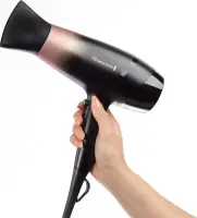 Remington Hair Dryer | D5305 Rose Shimmer | 2200 W | Number of temperature settings 3 | Ionic function | Diffuser nozzle | Black/Rose – pilt 3