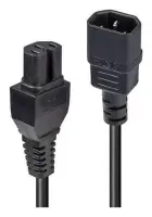 CABLE POWER C14 TO C15/1M 30401 LINDY