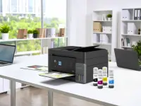 Epson EcoTank | L5390 | Inkjet | Colour | Multifuction Printer | A4 | Wi-Fi | Black – pilt 4