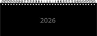 Lauakalender Classic plastkaaned must 00300/40420