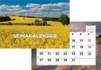Seinakalender, tavaline A4, klamberköide 00330