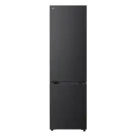 LG, Total No Frost, 375 L, kõrgus 203 cm, must teras - Külmik