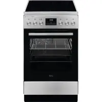 AEG SteamBake, 58 L, laius 50 cm, roostevaba teras - Keraamiline pliit