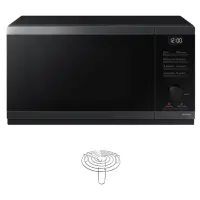 Samsung, 23 L, must - Mikrolaineahi grilliga