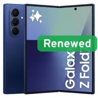 Samsung Renewed | Grade A | Galaxy Z Fold 7 | 256 GB | Blue Shadow | 5G | O