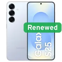 Samsung Renewed | Grade C | Galaxy S25 | 128 GB | Icy Blue | 5G | N