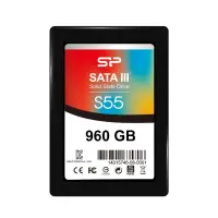 Silicon Power | Slim S55 | 960 GB | SSD form factor 2.5" | Solid-state drive interface Serial ATA III