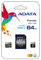 ADATA | Premier | 64 GB | SDHC | Flash memory class 10 | No