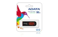 ADATA | C008 | 32 GB | USB Type-A | Black/Red
