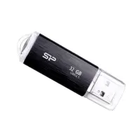 Silicon Power Mälupulk Blaze B02 32 GB, USB 3.0, Must