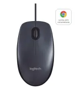 Logitech B100 hiir Kontor Mõlemakäeline USB tüüp A Optiline 800 DPI – pilt 11