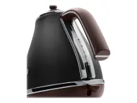 Delonghi | Icona Vintage | KBOV2001BK | Standard kettle | 2000 W | 1.7 L | Stainless steel | 360° rotational base | Black – pilt 3