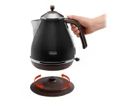 Delonghi | Icona Vintage | KBOV2001BK | Standard kettle | 2000 W | 1.7 L | Stainless steel | 360° rotational base | Black – pilt 4