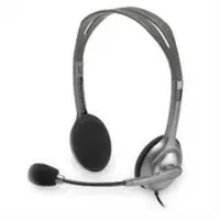 Logitech | LGT-H110 | Stereo headset | Black, Silver