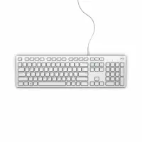 Dell | KB216 | Multimedia | Wired | EN | White | USB