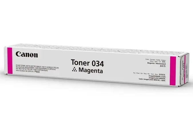 Canon 034 toonerikassett 1 tk Originaal Magenta