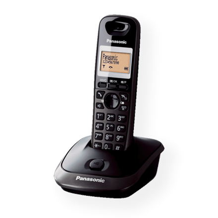 Panasonic KX-TG2511FX 240 g, Black, Caller ID, Wireless connection, Phonebook capacity 50 entries, Conference call, Built-in display, Speakerphone